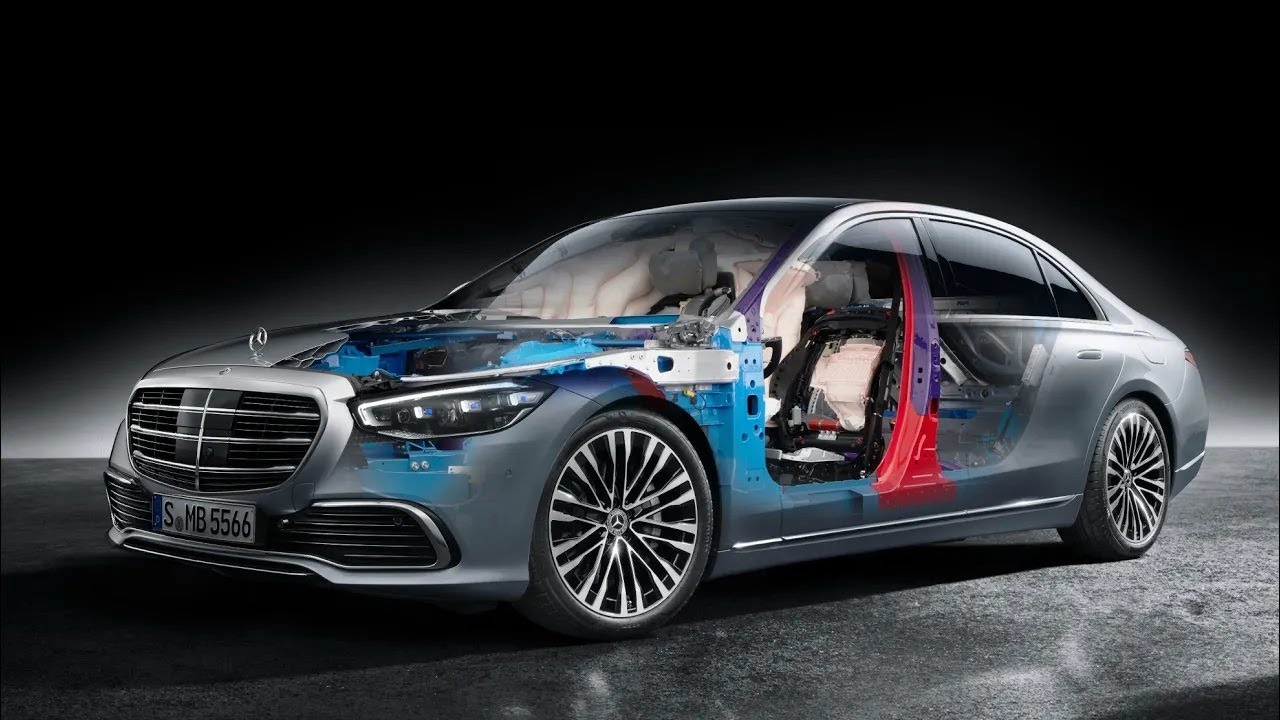S-Class Mercedes 2020 Explained in Detail by Mercedes Engineers W223 V223 S500 S350d S580