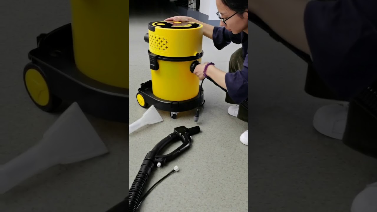 How to install Roly RLP208 carpet cleaner?