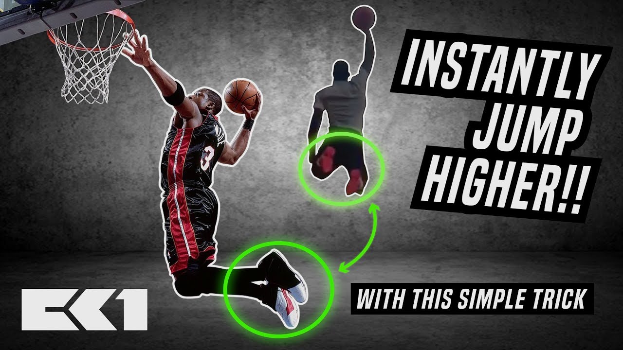 How to Jump Higher INSTANTLY | How to dunk with this Simple Trick!