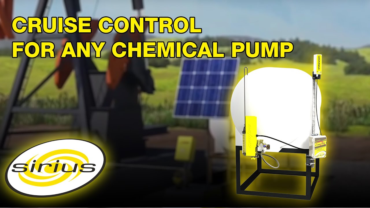 Cruise Control for Any Chemical Pump