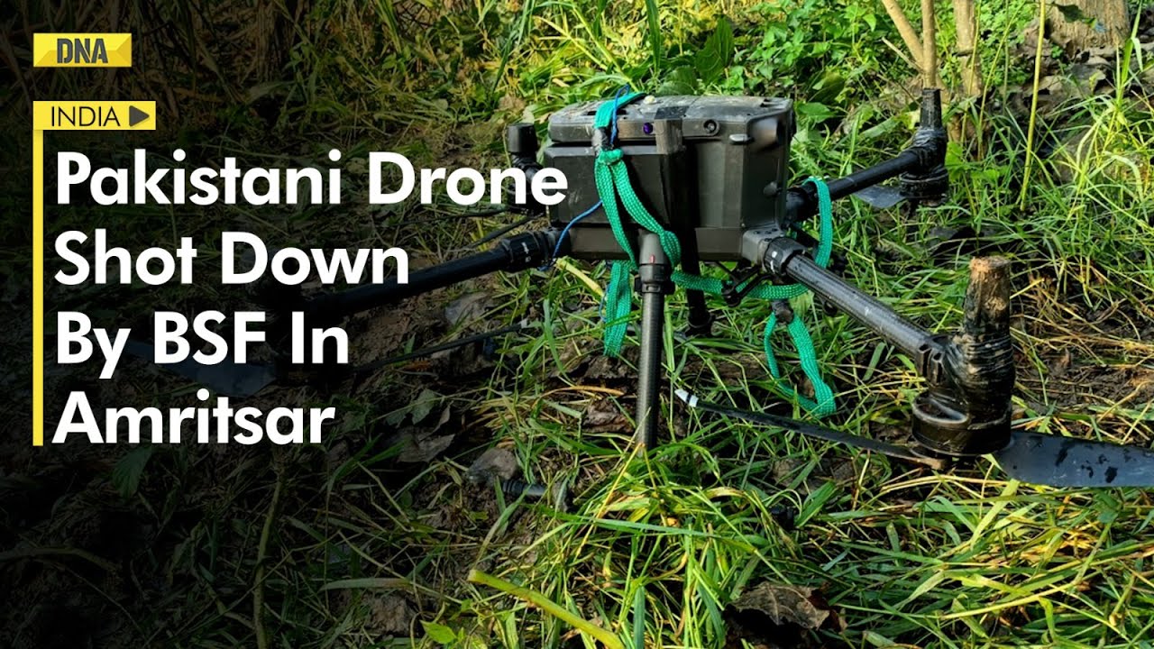 Pakistani drone shot down: BSF shoots down another Pakistani drone in Punjab's Amritsar