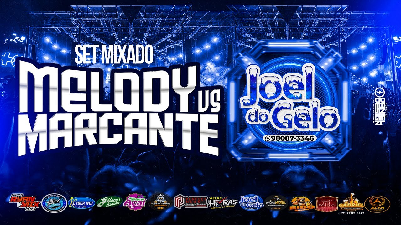 SET MELODY ROMÂNTICO VS MARCANTES 2025 ( JOEL DO GELO TF ) - @RyanMixCDS