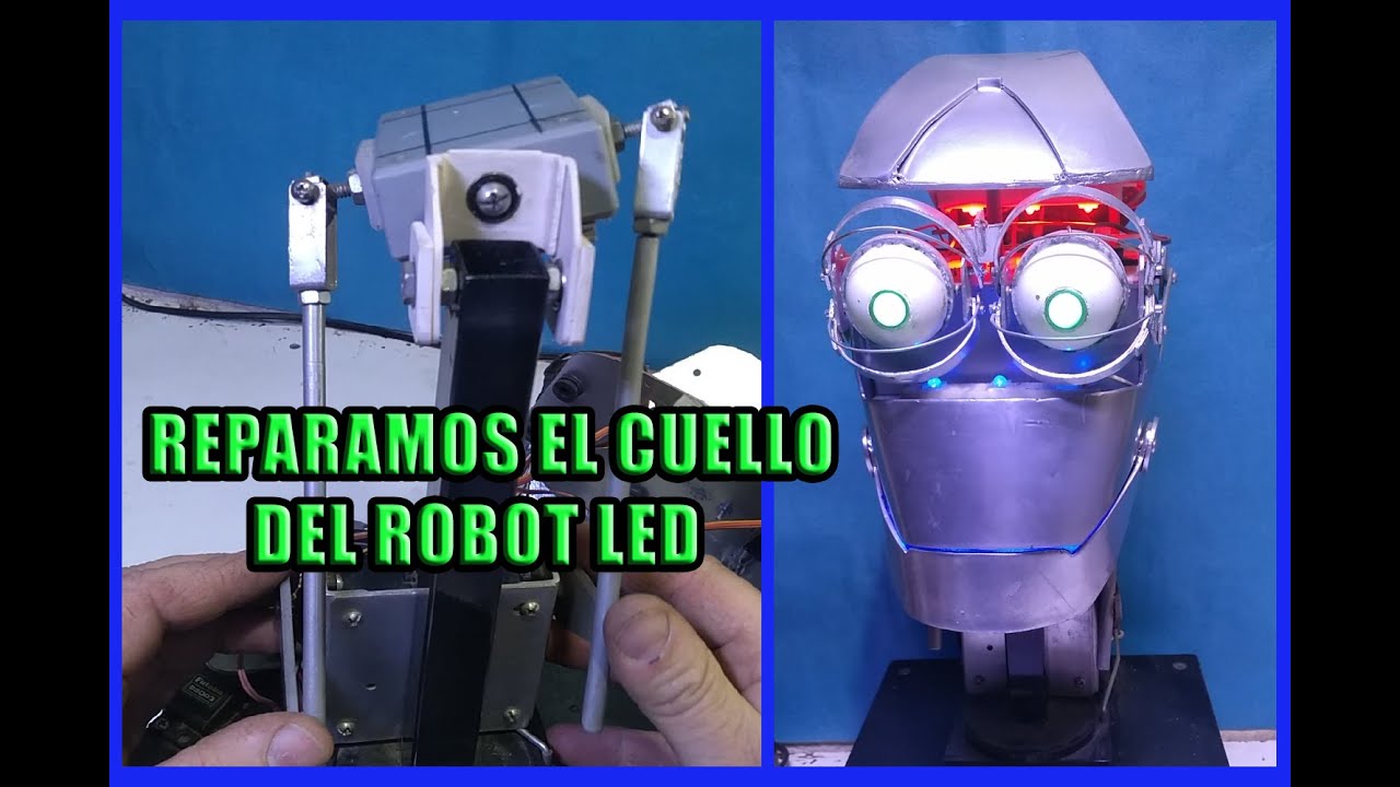 ROBOT LED, SOLUCIÓN DEL PROBLEMA DEL CUELLO.