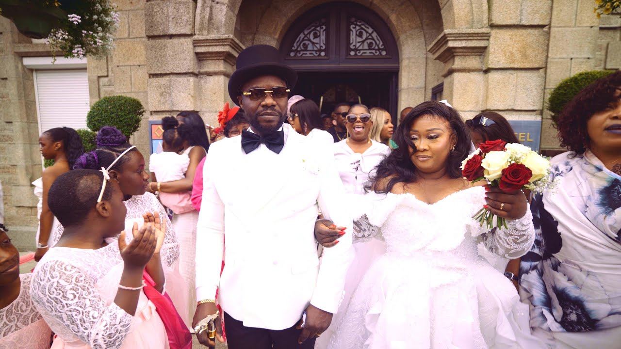 LE MARIAGE  DE CHRISTELLE (KIKI) ET RODRIGUE MAV BA QUALITÉS  À LOUDÉAC