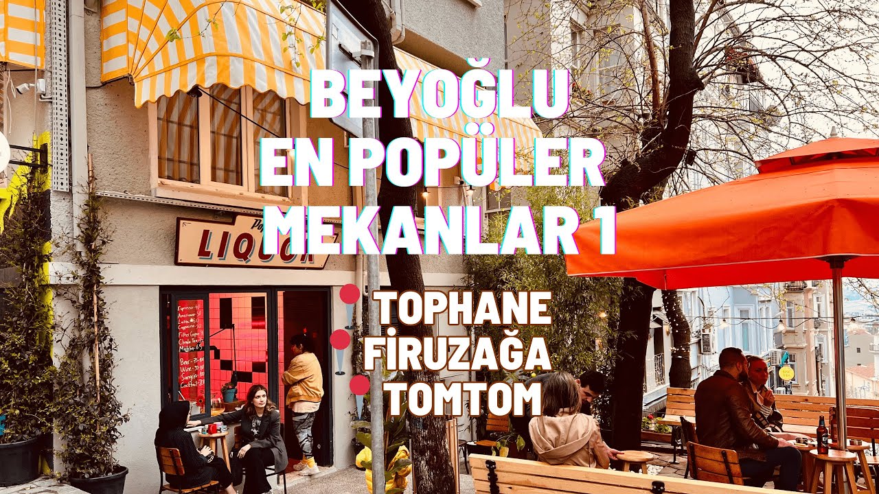 Beyoğlu En İyi Mekanlar 1 I Müdavim Vlog
