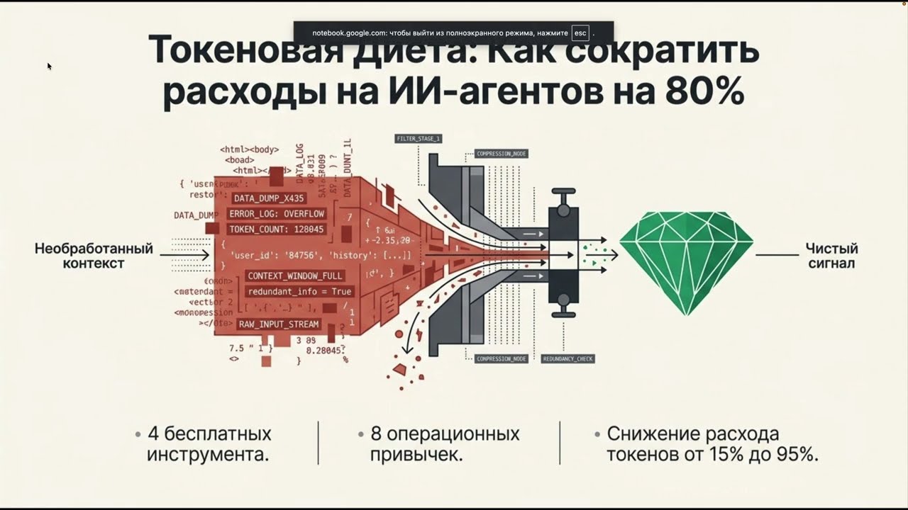 Экономия токенов: инструменты и методы оптимизации Claude Code