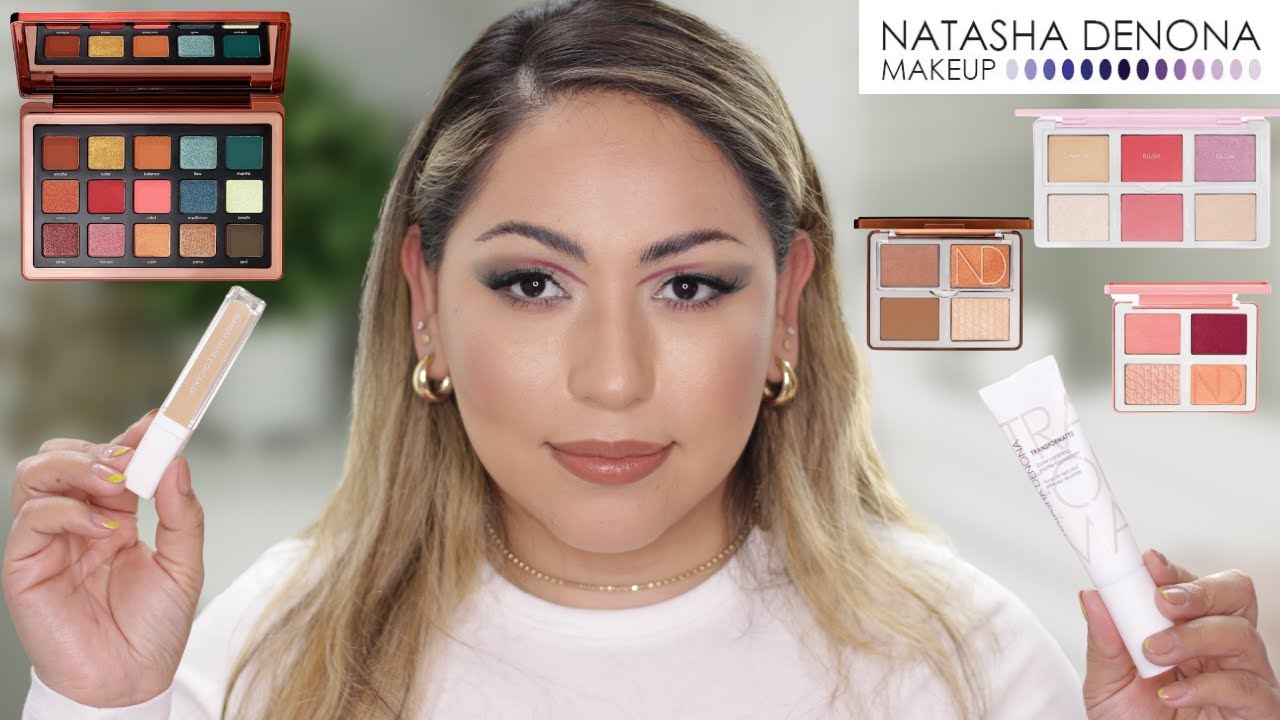 Maquillaje completo con productos de Natasha Denona. Nueva Zendo Palette, Transformatte Foundation