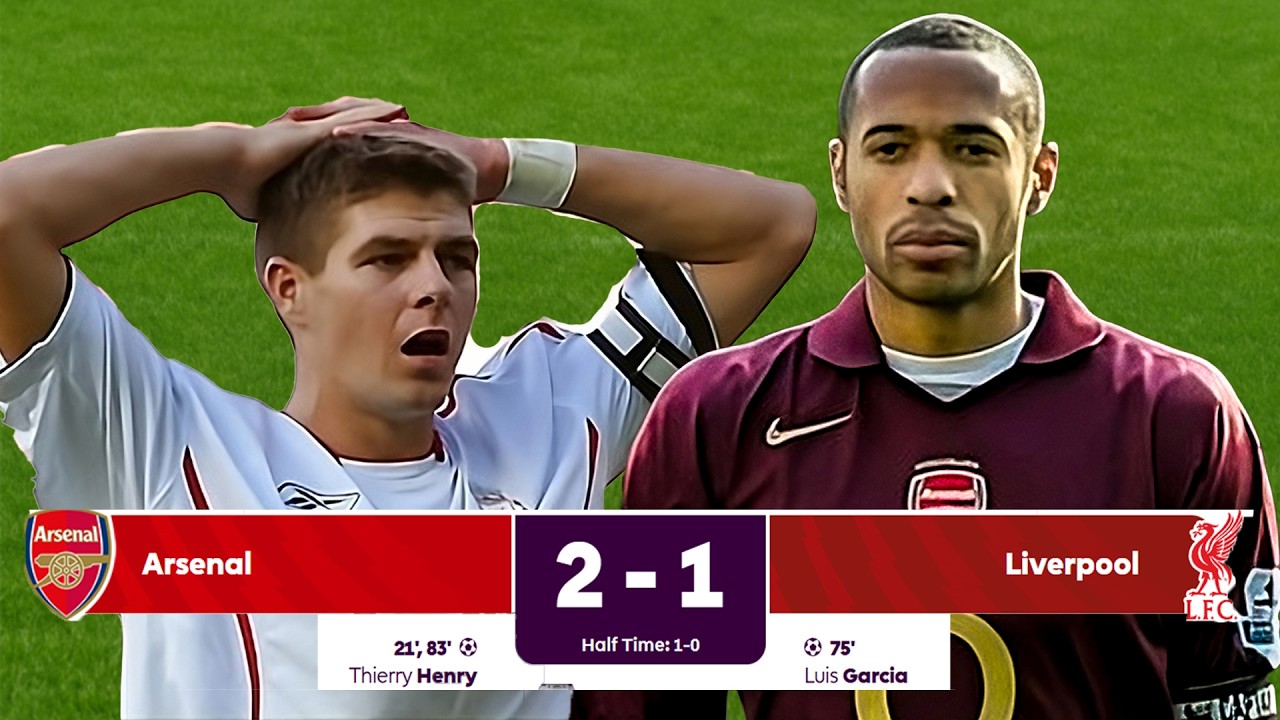 When Gerrard gave the game to Thierry Henry...