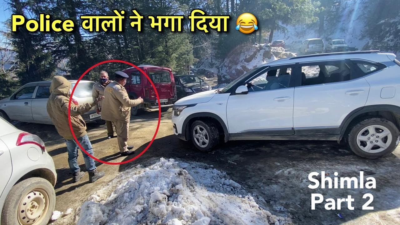 Driving Kia Seltos in SNOW 🔥 Shimla Part 2