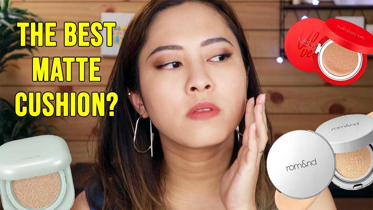 Holy Grail status?! Trying matte cushion foundations in 2020