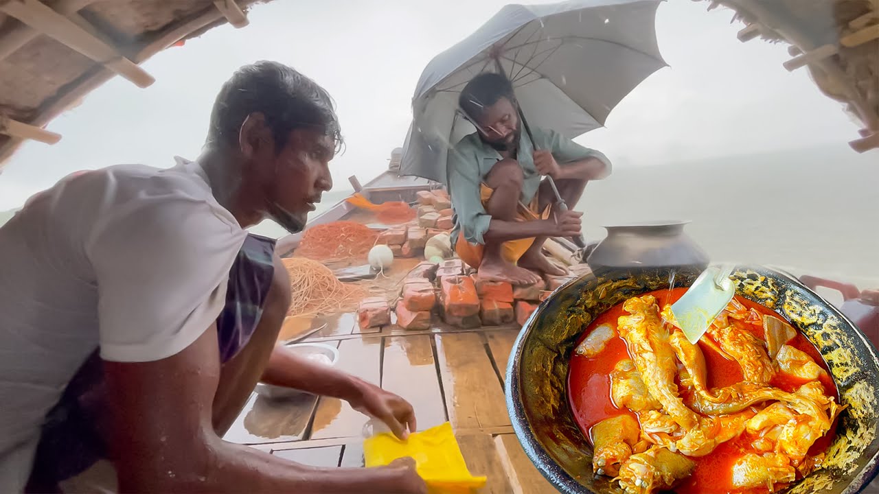 প্রচন্ড ঝড়ের মাঝেও থেমে নেই রুবেল ভাইর রান্নাবান্না | Adventure BD