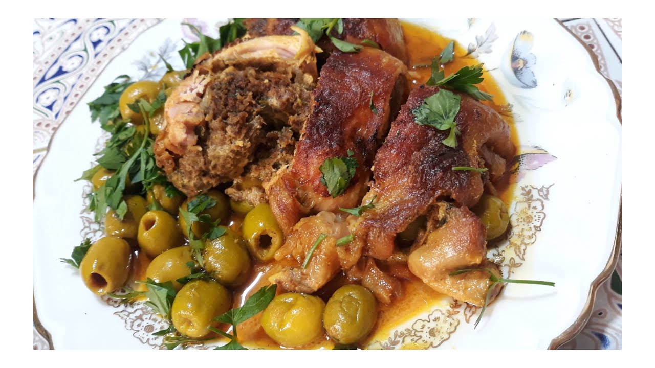 أفخاذ الدجاج محشية بنة الأعراس لطاولة رمضان و العرضات من أروع ما يكون #افخاذ_دجاج_محشية #كويس_محشية