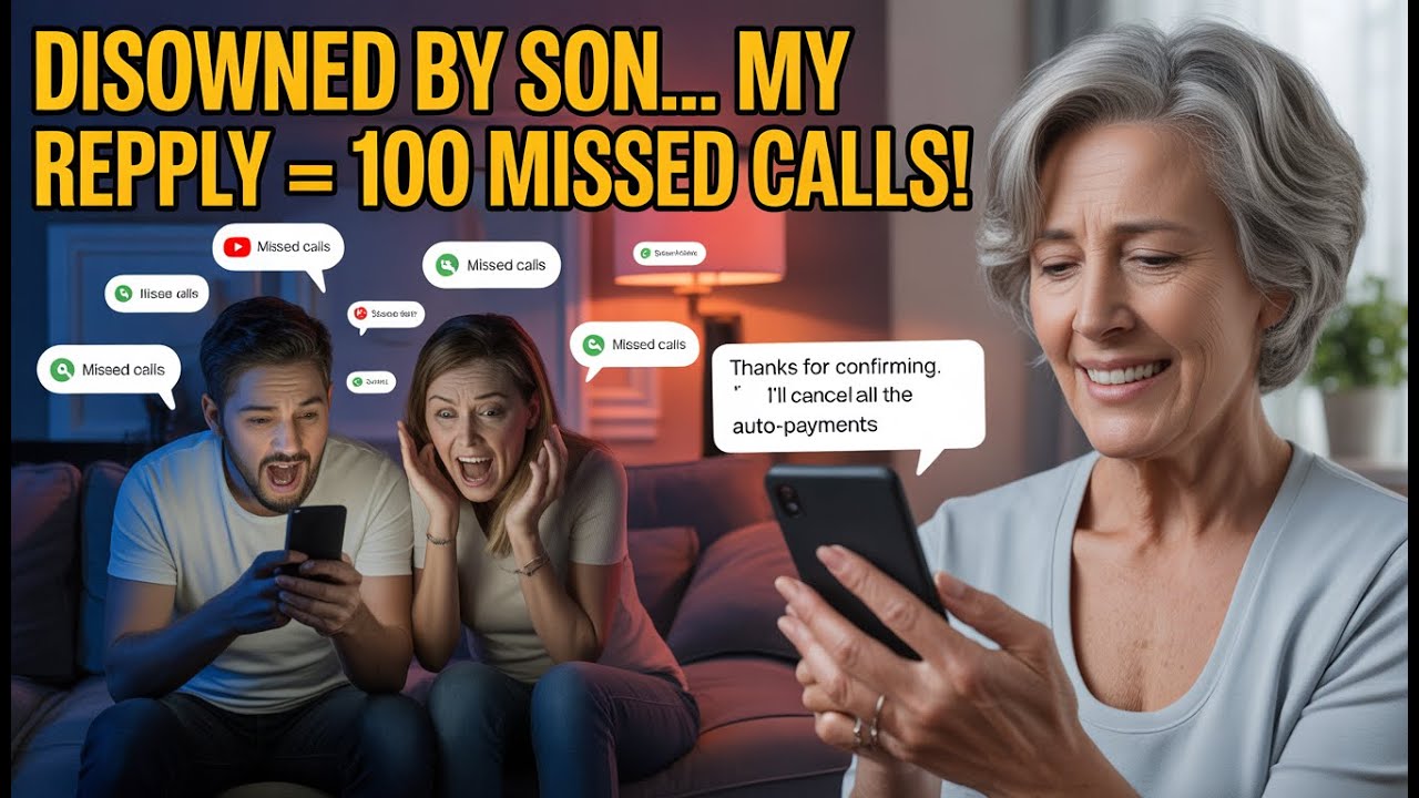 «Мы все согласились, что ты больше не часть семьи», — написал мне сын в сообщении… Мой ответ вызв...