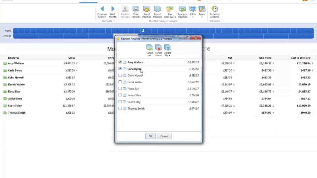 Making Corrections to payroll in BrightPay