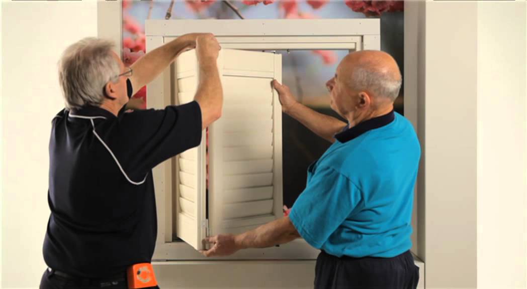 Polyresin Shutters Installation