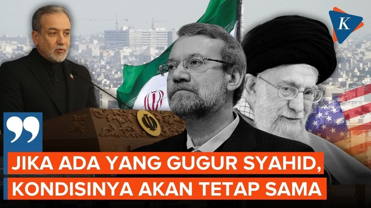 Menlu Araghchi: Pembunuhan Larijani Tak Goyahkan Sistem Kekuasaan Iran