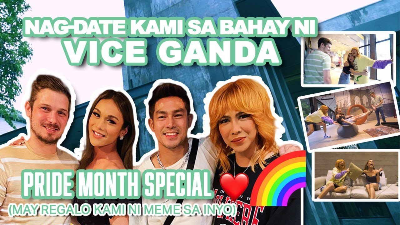 NAG-DATE KAMI SA BAHAY NI VICE GANDA| MAY REGALO KAMI SA INYO