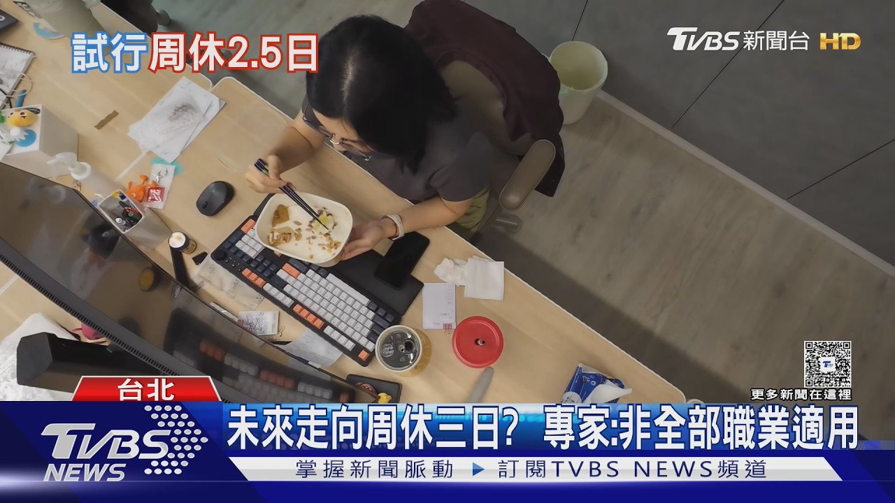 周休2.5日企業搶先試行! 員工靠AI提效率 業績竟逆勢成長｜十點不一樣20260319 @TVBSNEWS01