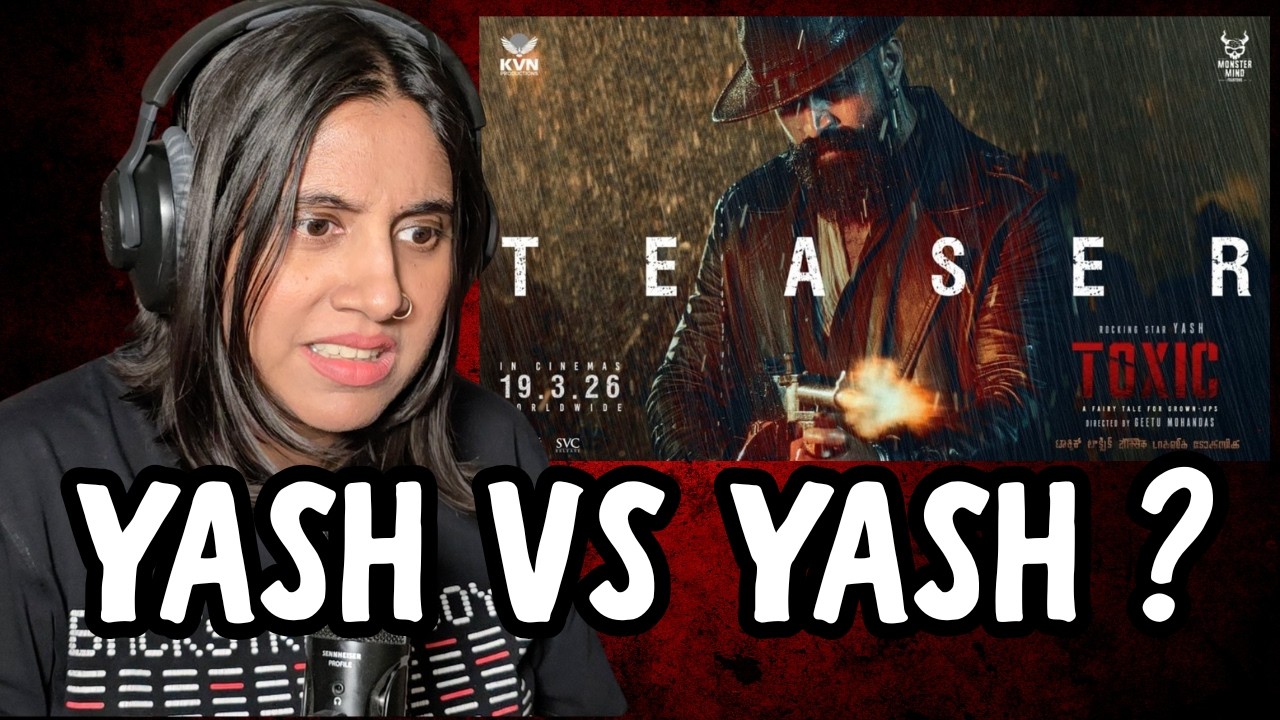 Toxic teaser reaction | Yash | Geetu Mohandas | Ashmita Reacts