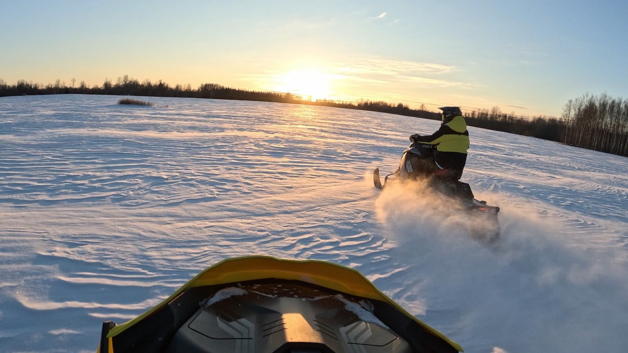 Ski Doo Snowmobile: Chasing the Winter Sun