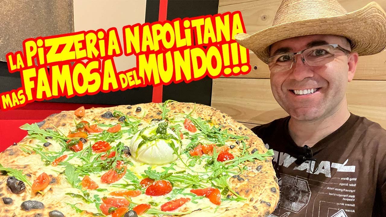 Probando la PIZZERÍA NAPOLITANA más FAMOSA DEL MUNDO