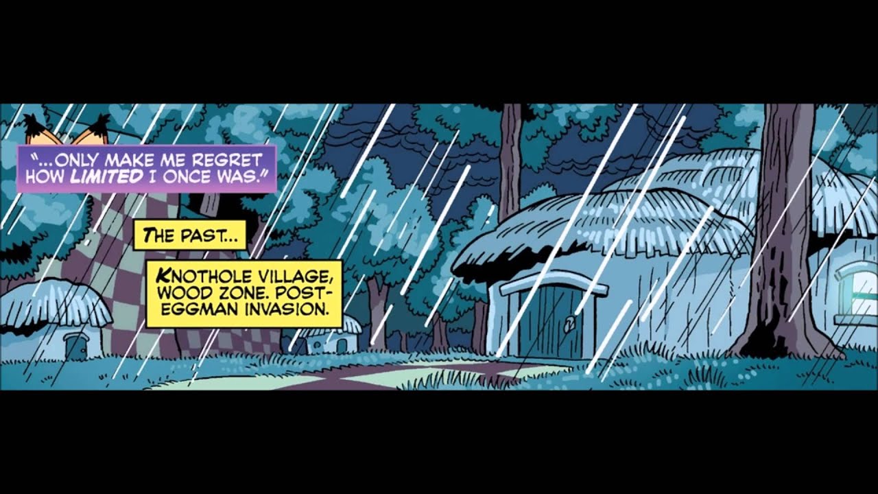 Sonic Universe Issue 72 COMIC DRAMA  ''Spark Of Life'' Part 2