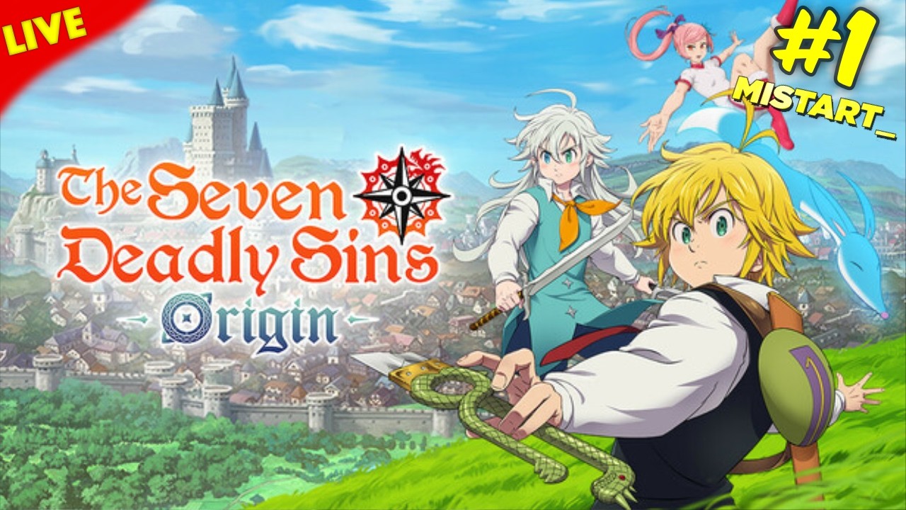 ✨ 7DS Origin ✨ Testando o novo gacha no universo dos 7 pecados captais!