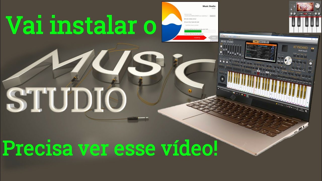 como instalar e configurar o Music Studio Org 2024 no PC para uso proficional + dicas de uso