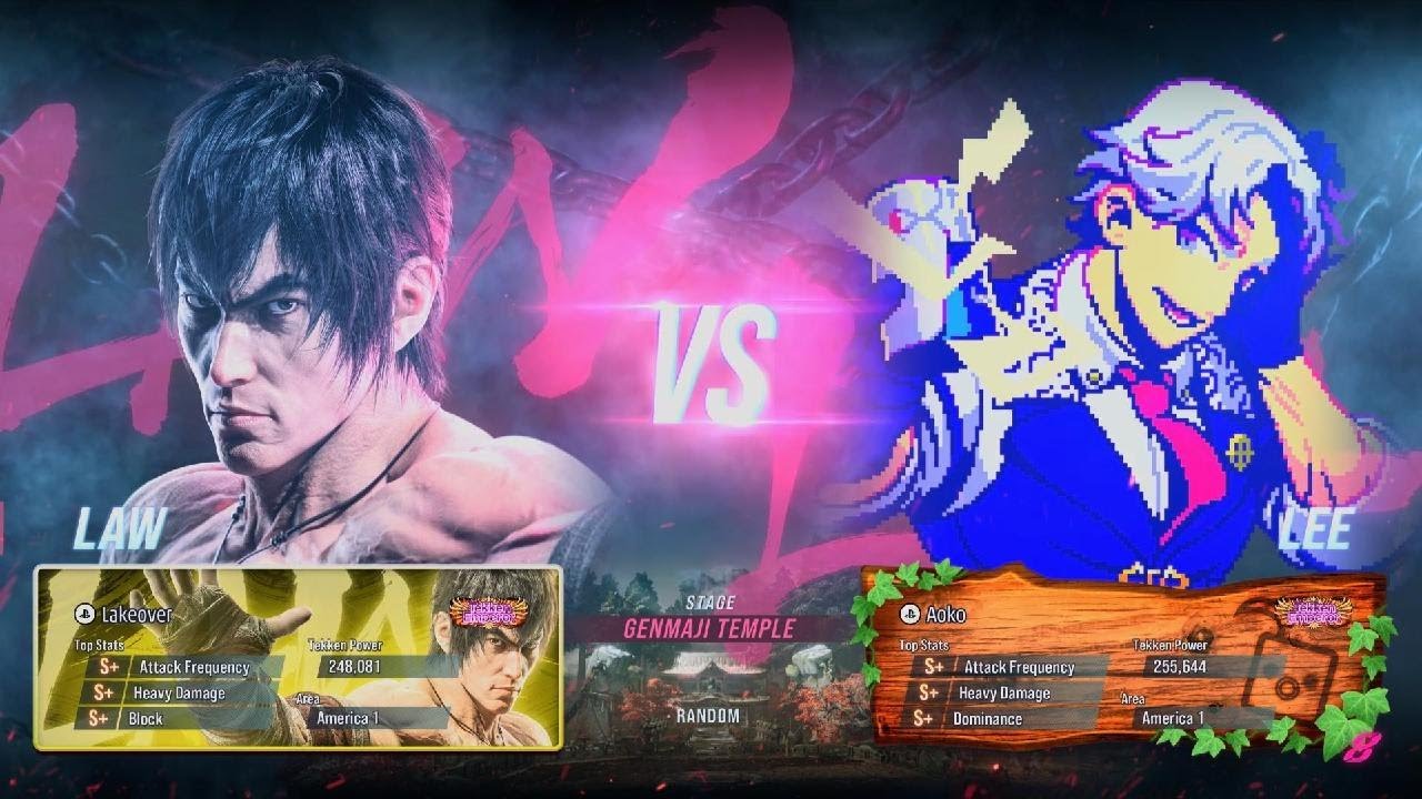 TEKKEN 8 Law vs Lee Quick Match