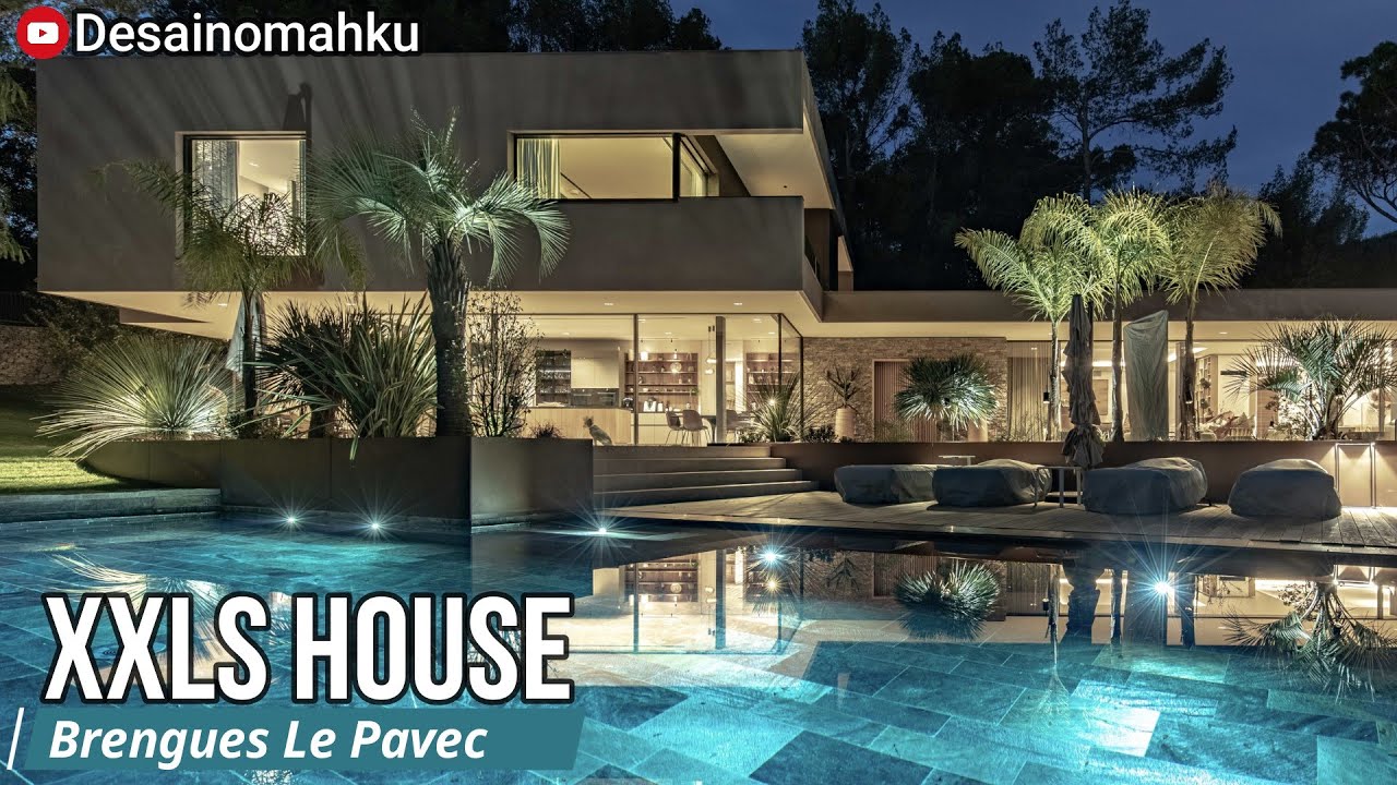 Brengues Le Pavec's XXL Residence A Symphony of Architectural Intricacy