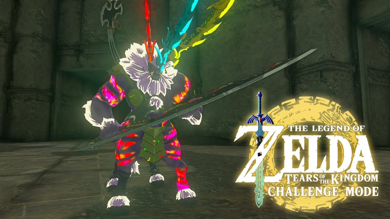 Lynel Tyrant ! TotK Challenge Mode Mod