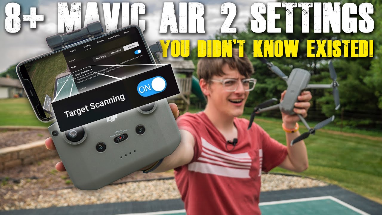 8+ скрытых настроек/функций, о которых вы не знали в DJI Mavic Air 2!