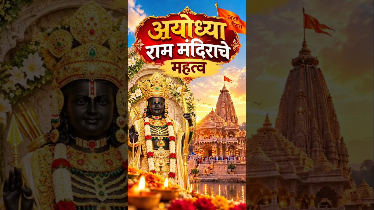 अयोध्या राम मंदिर🚩🙏#AyodhyaRamMandir #RamMandir #JaiShriRam #RamLalla #Ayodhya #HinduTraditions