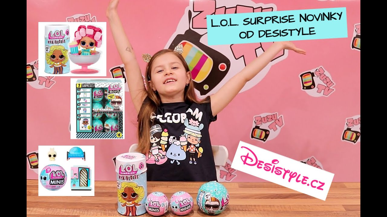 ZuzuTV Unboxing - L.O.L. Novinky od Desistyle!