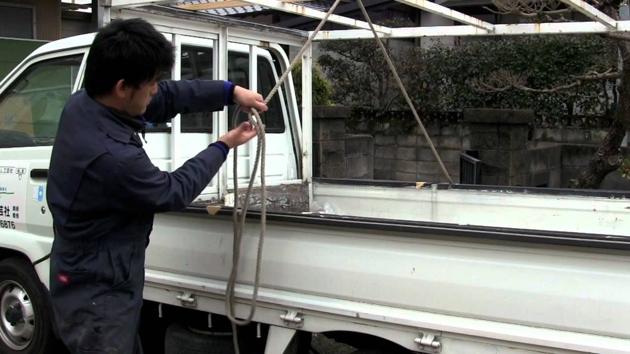How to tie a rope