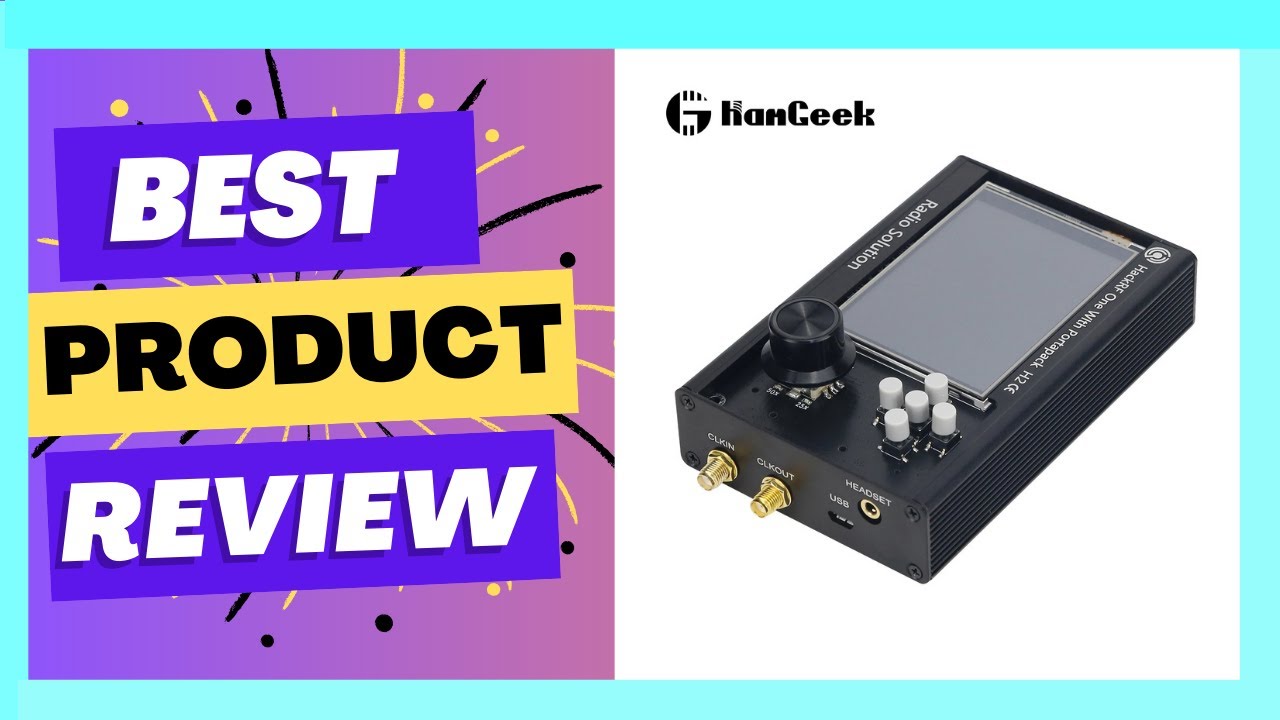 Best HamGeek R9 1MHz-6GHz SDR Radio Assembled Review
