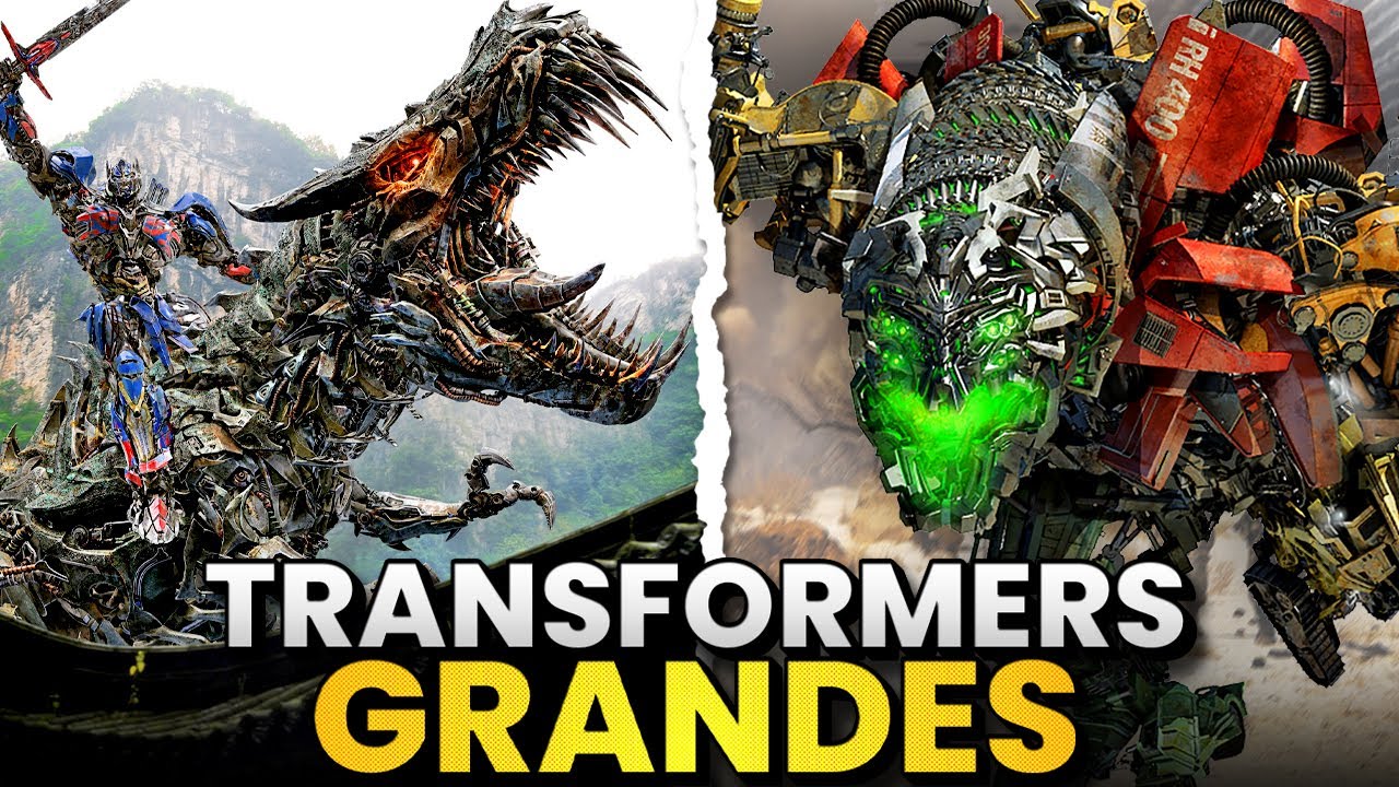 Los 10 Transformers Más GRANDES de la Saga de Michael Bay