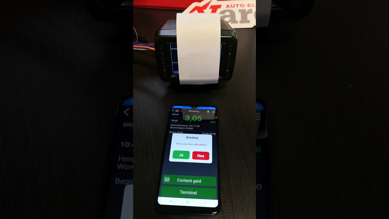 Digitax F4 met smartphone