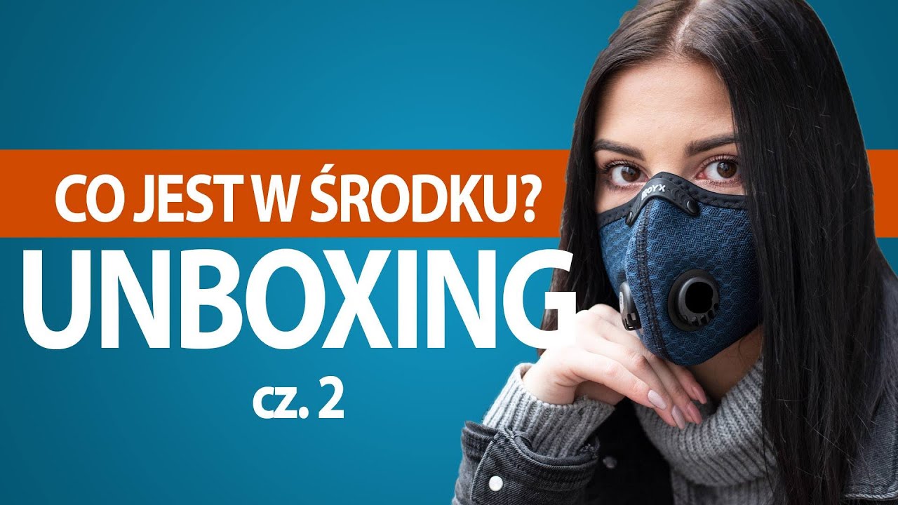 UNBOXING MASKI FILTRUJĄCEJ BROYX SPORT 500
