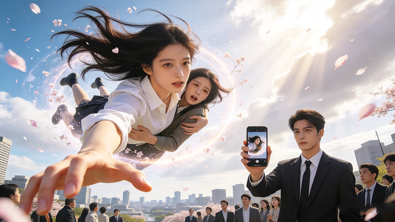 Girl awakened superpower, saved falling person. CEO who witnessed fell in love!#女频#异能#都市甜宠
