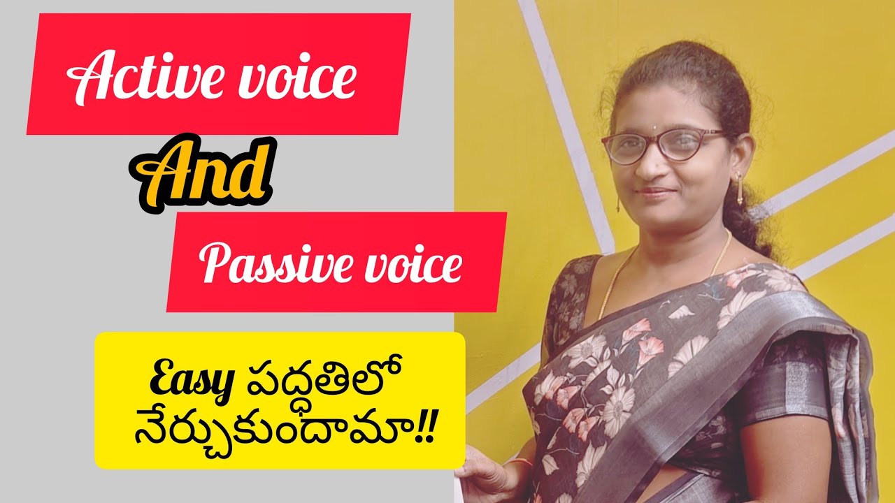Active voice and passive voice with clear explanation #Vikshika spoken English #yt video..