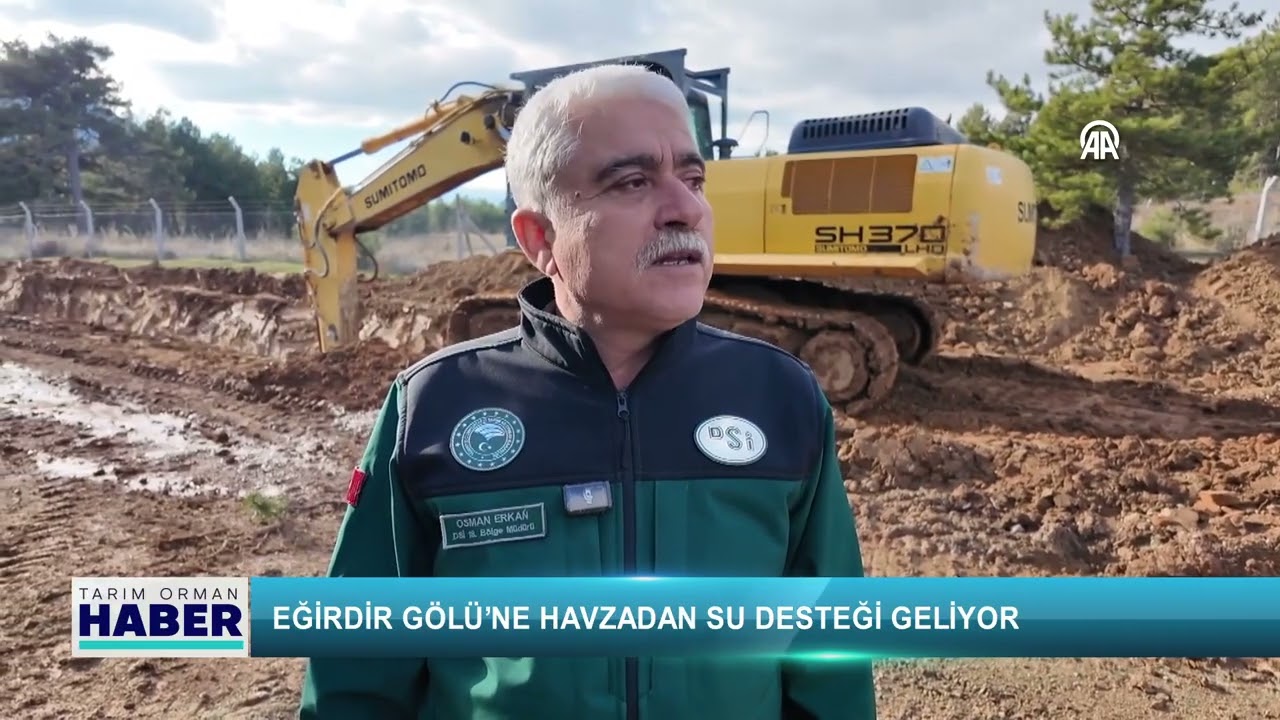 Eğirdir G&ouml;l&uuml;&rsquo;ne havzadan su desteği geliyor