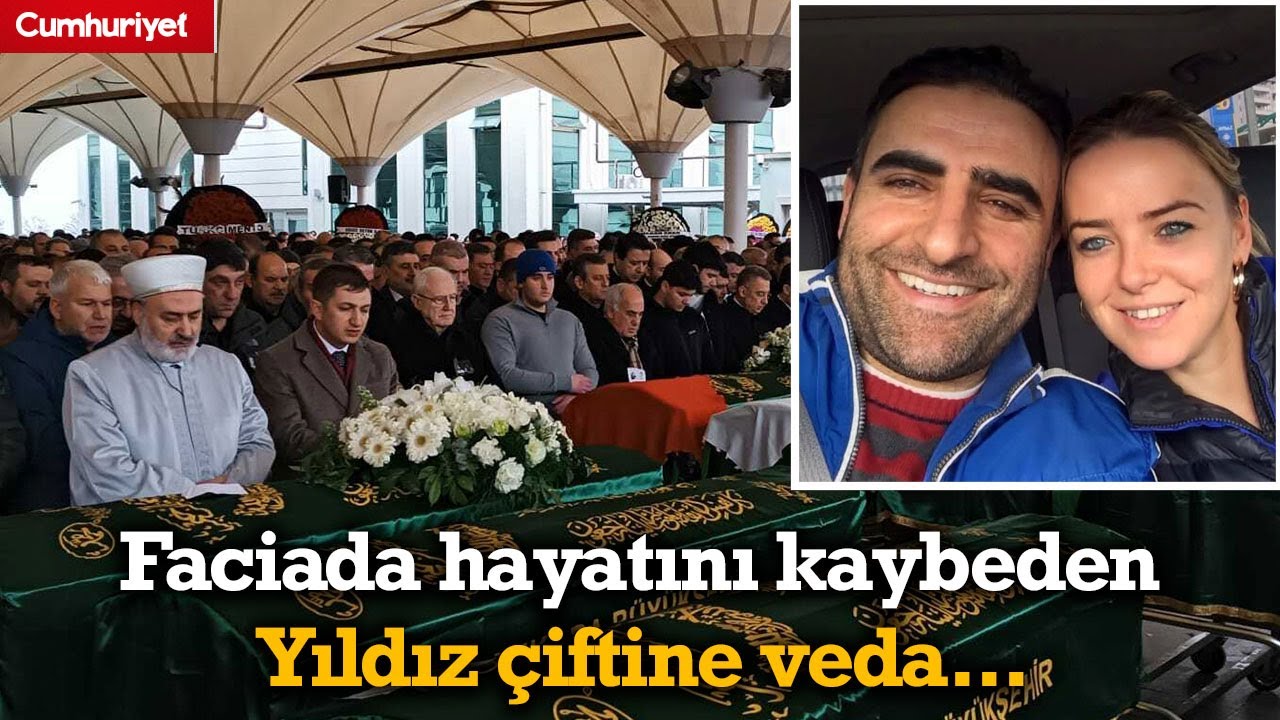 Kartalkaya'daki faciada hayatını kaybeden Kürşat ve Nergiz Yıldız çiftine veda