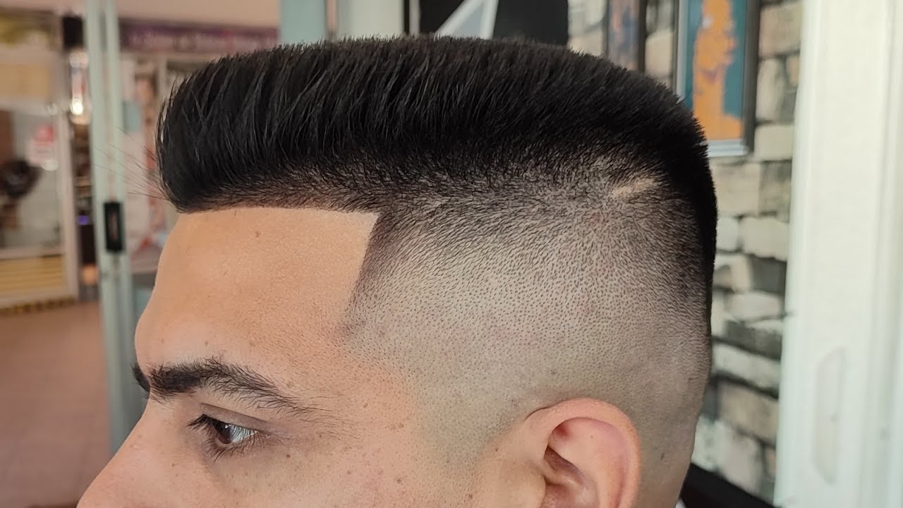 COMO HACER UN  FADE ALTO -  (Desvanecido Alto ) - TUTORIAL DE BARBERIA#barber #barberlife #fade