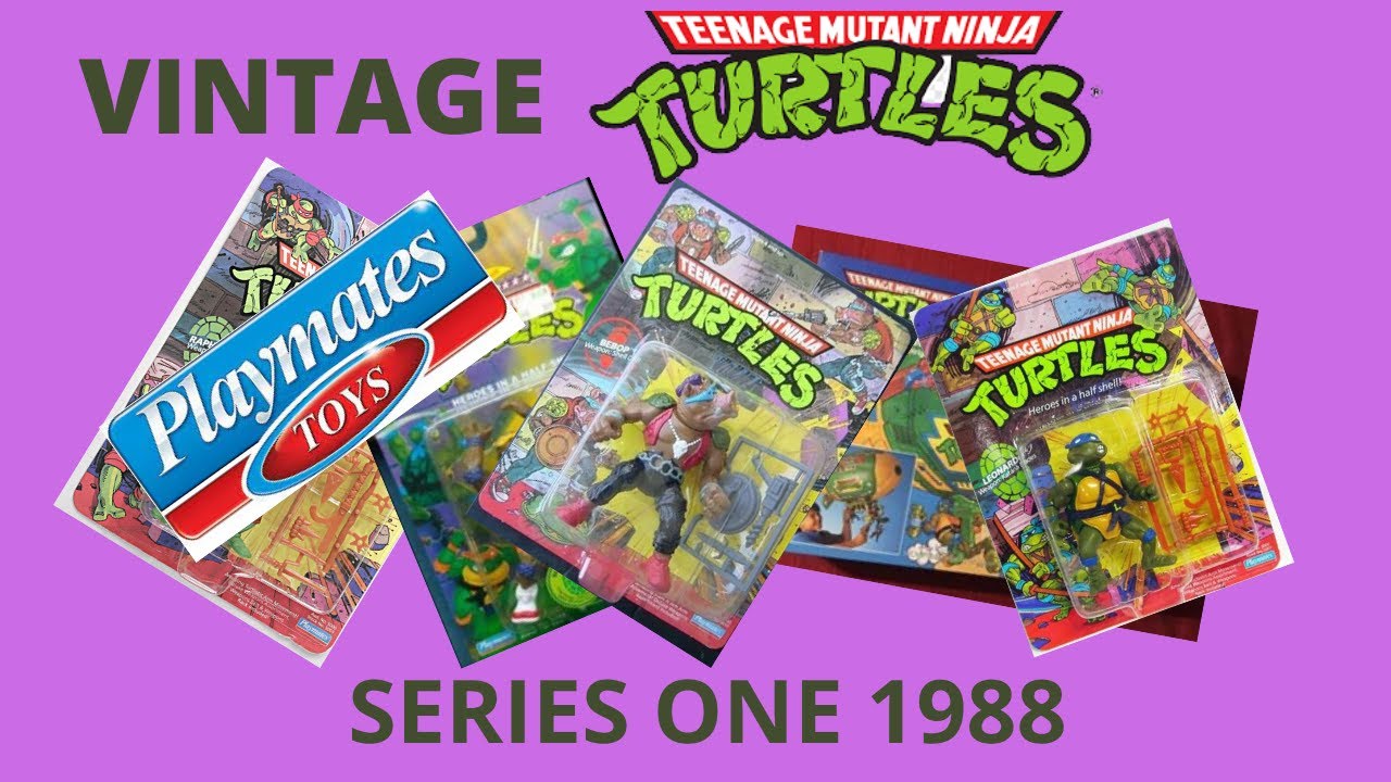 Vintage Playmates Teenage Mutant Ninja Turtles Series 1 Guide