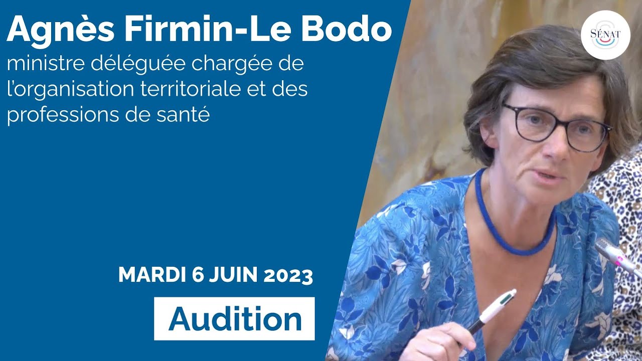 Fin de vie : audition d'Agn&egrave;s Firmin-Le Bodo