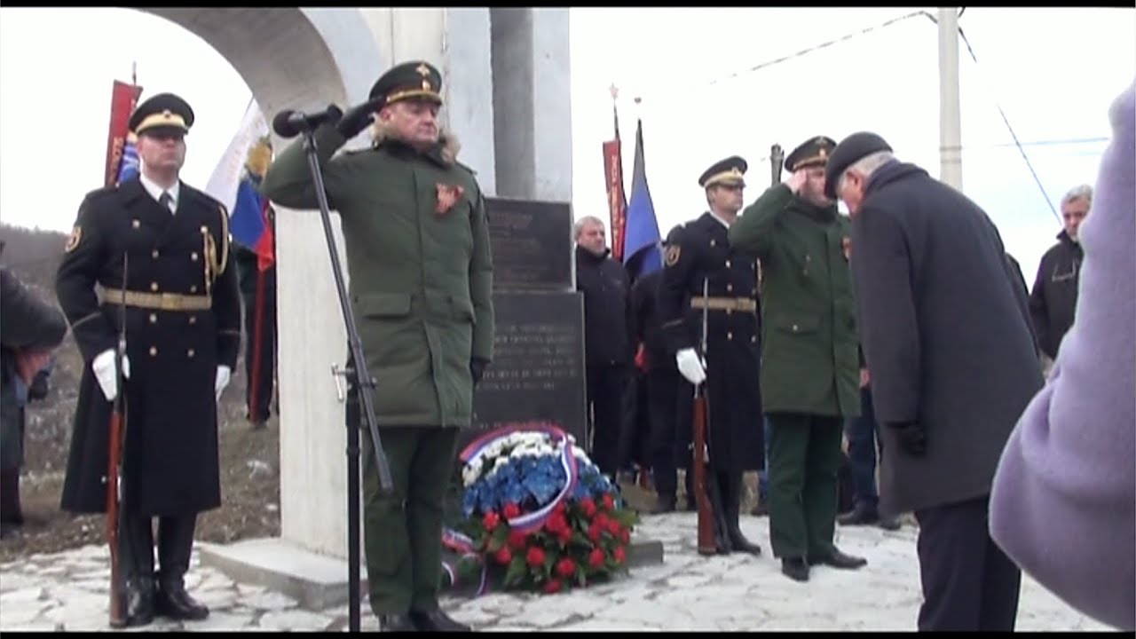 OBNOVLJEN SPOMENIK POSVEČEN SINOVOM RUSIJE z dne, 3. 12. 2016