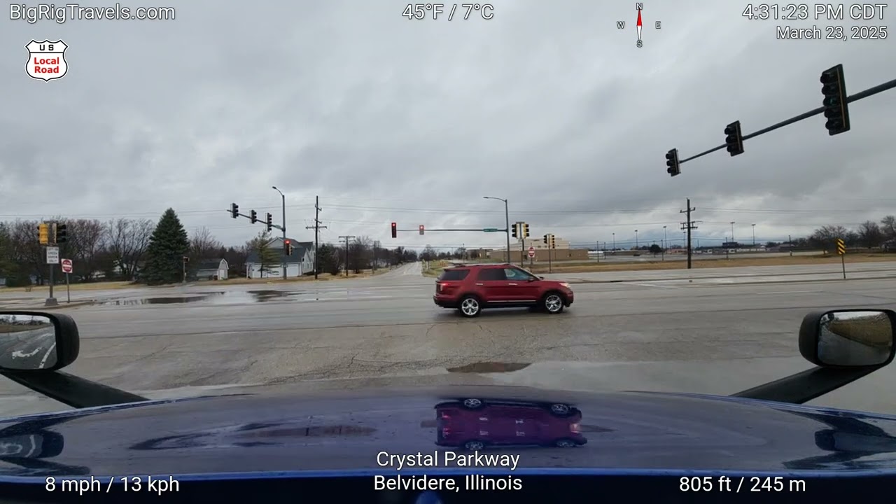 BRT201: From home in Belvidere, Illinois to the shipper in Morris, Illinois