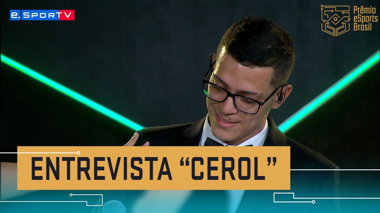 Cerol &eacute; o MELHOR STREAMER de 2019 | Pr&ecirc;mio eSports BR | e-SporTV