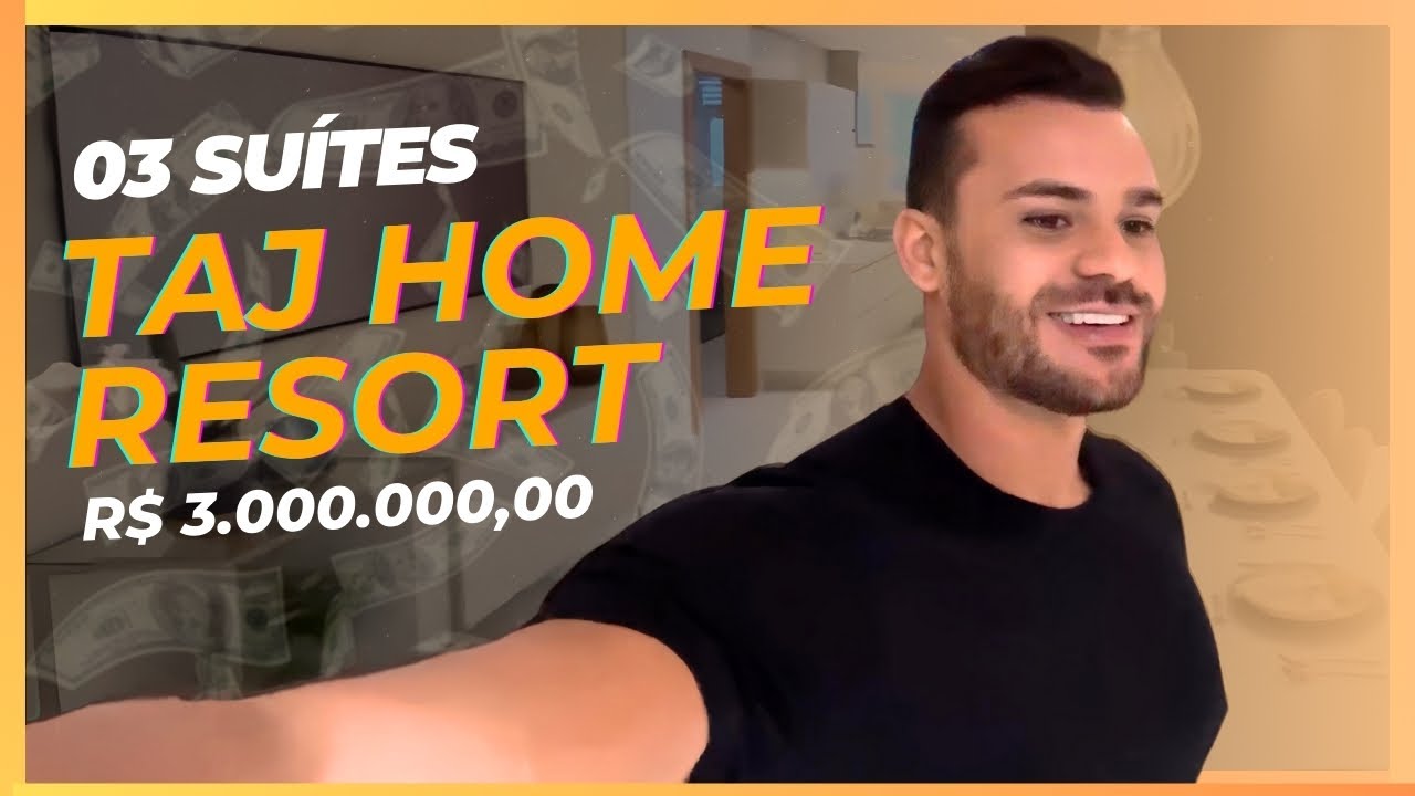 Conheça o Luxuoso Taj Home Resort em Espírito Santo - Tour de 3 Suítes